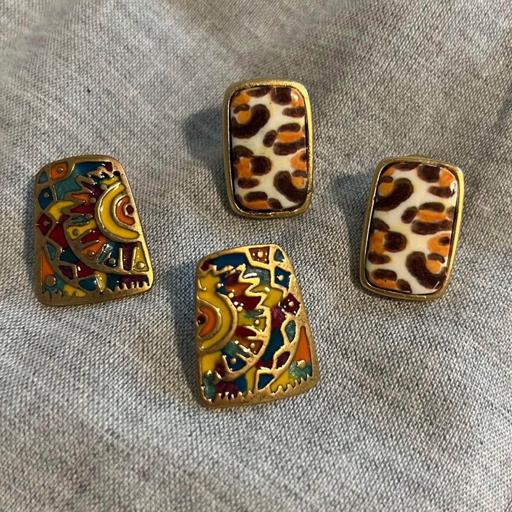 Chico’s earrings.  Set of two